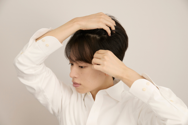 ボリュームを抑える男性のが増