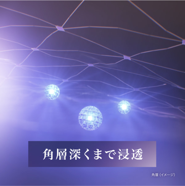 角層深くまで浸透 角層(イメージ図)